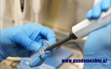Azərbaycanda peyvənd olunanların sayı açıqlandı