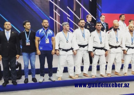 Ermənistana qalib gələn cüdoçularımız ikinci oldular - FOTO