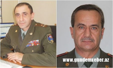 Ermənistan ordusunun iki generalı vəzifədən çıxarıldı
