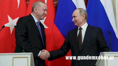 Putinlə Ərdoğan arasında telefon danışığı oldu