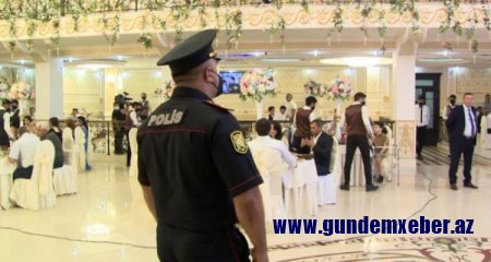 Azərbaycanda toylara görə 4 nəfər həbs edilib, 83 nəfər cərimələnib