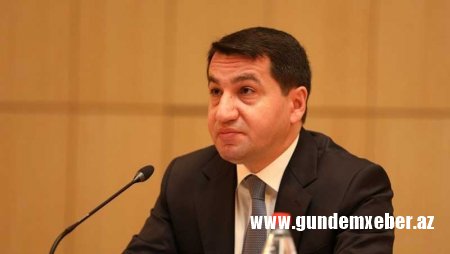Hikmət Hacıyev: "Prezident İlham Əliyevin tapşırığı ilə Türkiyəyə yardım dəstələri göndəriləcək"