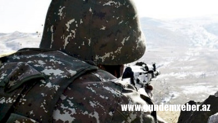 Sərhəddəki atışmada erməni əsgəri öldü