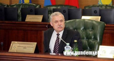 KTMT-nin Baş katibi: "Ermənistanla Azərbaycan arasında sərhəd məsələsinin tənzimlənməsində siyasi imkanlar tükənməyib"