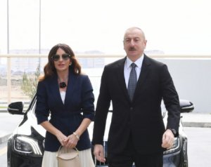 Prezident və birinci xanım “Gənclik” parkının açılışında