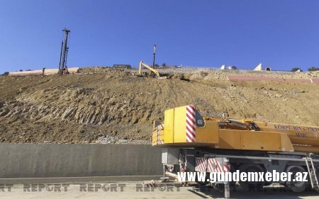 FHN Badamdardakı sürüşmə sahəsində son vəziyyəti açıqlayıb