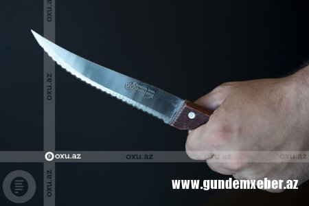 Şəmkirdə qohumlar arasında bıçaqlaşma olub - YENİLƏNİB