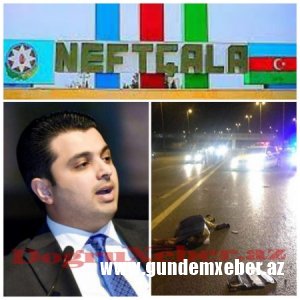 Şok görüntülər !!! Neftçalanın İcra başçısı maşınla adam vurdu...? - VİDEO
