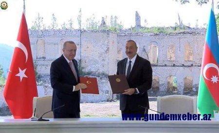 "Şuşa bəyannaməsi həmişə qüvvədə olacaq" -"Ərdoğanın səyi ilə bu ittifaq elə bir şəkil alıb ki..."