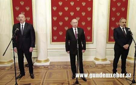 Bu gün Soçidə Azərbaycan, Rusiya və Ermənistan liderlərinin görüşü keçiriləcək