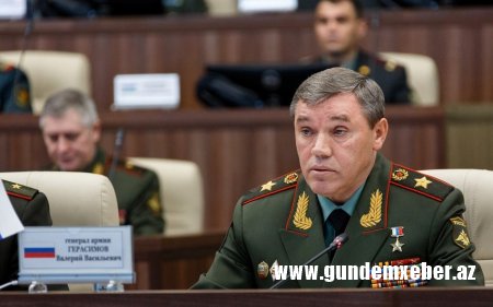 Rusiyanın Baş Qərargah rəisi:"Ukraynanın hərbi əməliyyatının qarşısı alınacaq"
