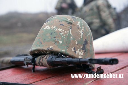 Erməni hərbçi xidmət yoldaşı tərəfindən güllələndi