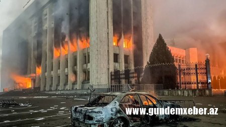 Qazaxıstanda son vəziyyət: Almatıda atışma başladı