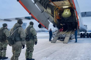 Rus əsgərləri Qazaxıstana göndərildi