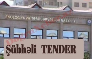 Ekologiya Nazirliyində şübhəli TENDER MÜQAVİLƏSİ - FOTO