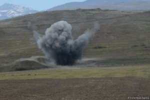 Yevlaxda emənilərin müharibə dövrü atdığı kasetli bomba partladı, çoban öldü - cinayət işi başlanıb