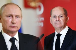 Putin və Şoltsun görüşü başlayıb