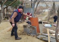 “Kristal Abşeron” şirkəti Novruz bayramı günündə müharibə veteranının evini sökdü