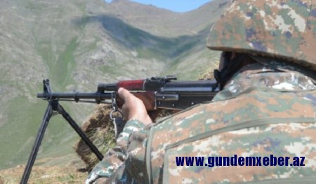 Ermənilər yenə Azərbaycan ordusunun mövqələrini atəşə tutdu