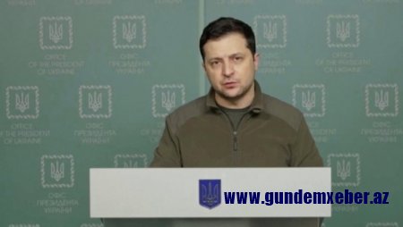 Zelenskidən Qərbə müraciət: "Mənim indi sizin köməyinizə ehtiyacım var"