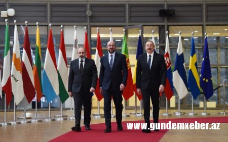 Aİ Şurasının Prezidenti İlham Əliyev və Nikol Paşinyanla görüşünə dair bəyanat yayıb