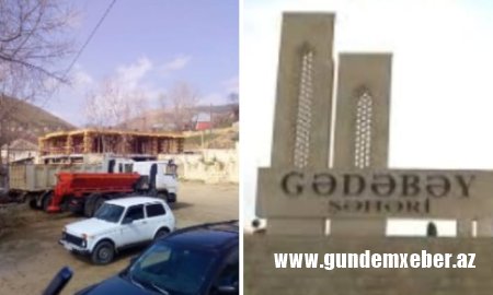 Gədəbəydən rəsmi sənədlərlə mövqe bildirildi- FOTOLAR