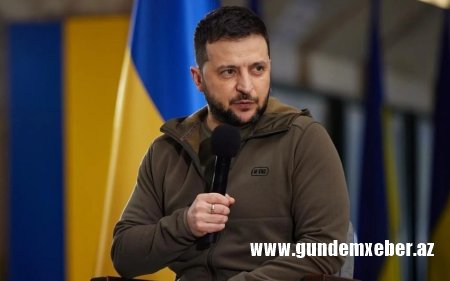 Zelenski: “Putinin planı böyükdür, Ukraynada dayanmayacaq”