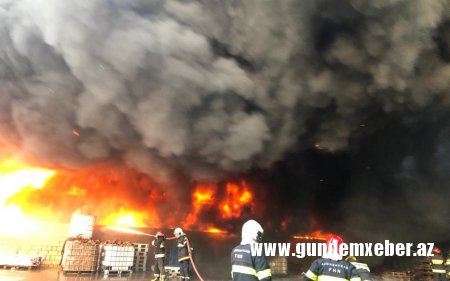 "Azərsun Sənaye Parkı”nda baş vermiş yanğına görə sığorta ödənişi veriləcək