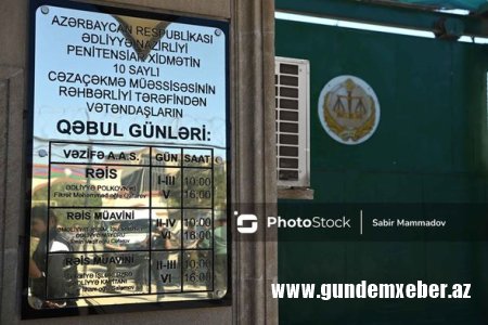 Əfv sərəncamının icrasına başlanıldı - YENİLƏNİB