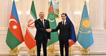 Azərbaycan və Türkmənistan Prezidentlərinin görüşü olub