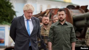 Boris Conson Kyivə sürpriz səfəri zamanı Ukraynaya əlavə yardım vəd edib