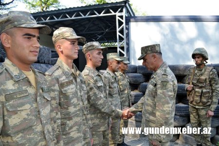 MN: “Hərbi qulluqçularımızın mənəvi-psixoloji vəziyyəti yüksək səviyyədədir”