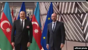Avropa İttifaqı Şurasının prezidenti Şarl Mişel prezident İlham Əliyevlə son gərginliyi müzakirə edib