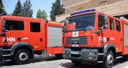 FHN: Ötən gün 122 yanğına çıxış olub, 7 nəfər xilas edilib