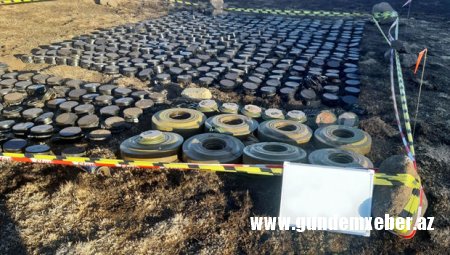 Təxribat məqsədilə Kəlbəcər istiqamətində basdırılan növbəti minalar zərərsizləşdirilib
