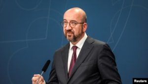 Avropa İttifaqı Şurasının Prezidenti Çarlz Mişel Qazaxıstanda rəsmi səfərdədir