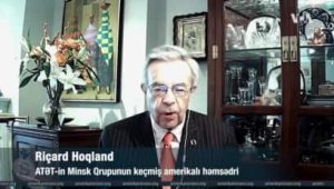 Riçard Hoqland: ABŞ Cənubi Qafqazda sülh prosesinə sadiq qalır