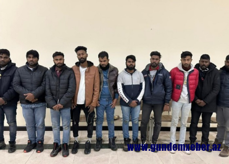 Azərbaycandan Rusiyaya qanunsuz keçmək istəyən 10 əcnəbi saxlanıldı
