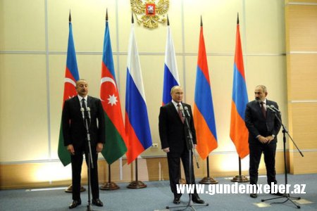 Kremldən Əliyev-Putin-Paşinyan görüşü barədə AÇIQLAMA