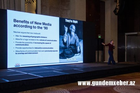 Medianın İnkişafı Agentliyi jurnalist peşəsinə marağı olanlar üçün seminar keçirib - FOTOLAR