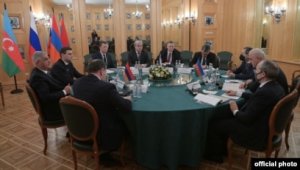 Moskvada Rusiya, Azərbaycan və Ermənistan baş nazirlərinin müavinləri görüşüb