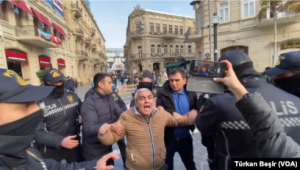 Bakıda Bəxtiyar Hacıyevin azadlığa buraxılması tələb edilir
