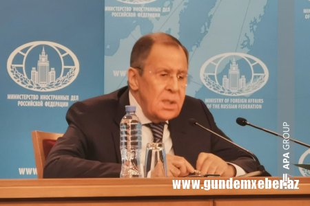 Lavrov Gürcüstanla birbaşa hava əlaqəsinin tezliklə bərpa olunacağına ümid edir