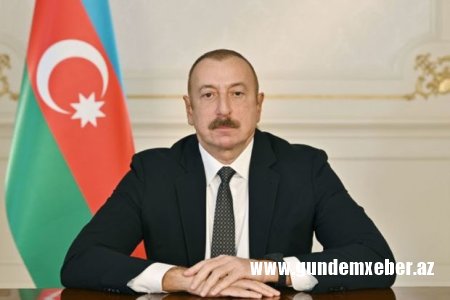 Azərbaycan Prezidenti İlham Əliyev Volodimir Zelenskiyə başsağlığı verib