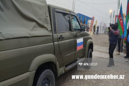 Laçın-Xankəndi yolundan RSK-ya məxsus iki avtomobil keçib - FOTO