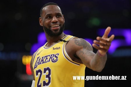Lebron Ceyms ABŞ-də yeni rekorda imza atıb