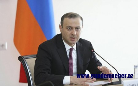 Qriqoryan: “Ermənistan Bakı və Qarabağ arasında danışıqlara dair beynəlxalq mexanizmin yaranmasını istəyir”