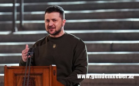 Zelenskidən xalqa müraciət: "Əminəm ki, bu il qələbə ili olacaq"