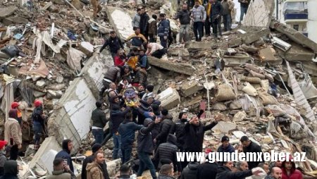 Türkiyədə zəlzələ nəticəsində ölənlərin sayı 45 min nəfəri ötüb – Son rəqəm
