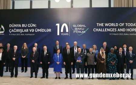 X Qlobal Bakı Forumu başlayıb – VİDEO